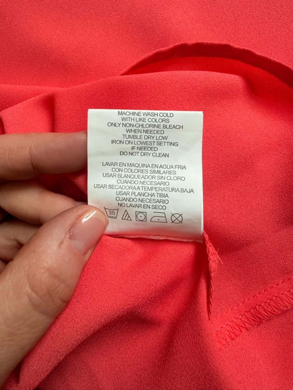 Gianni Bini Coral-Red Maxi Slip Dress - Picture 6 of 10